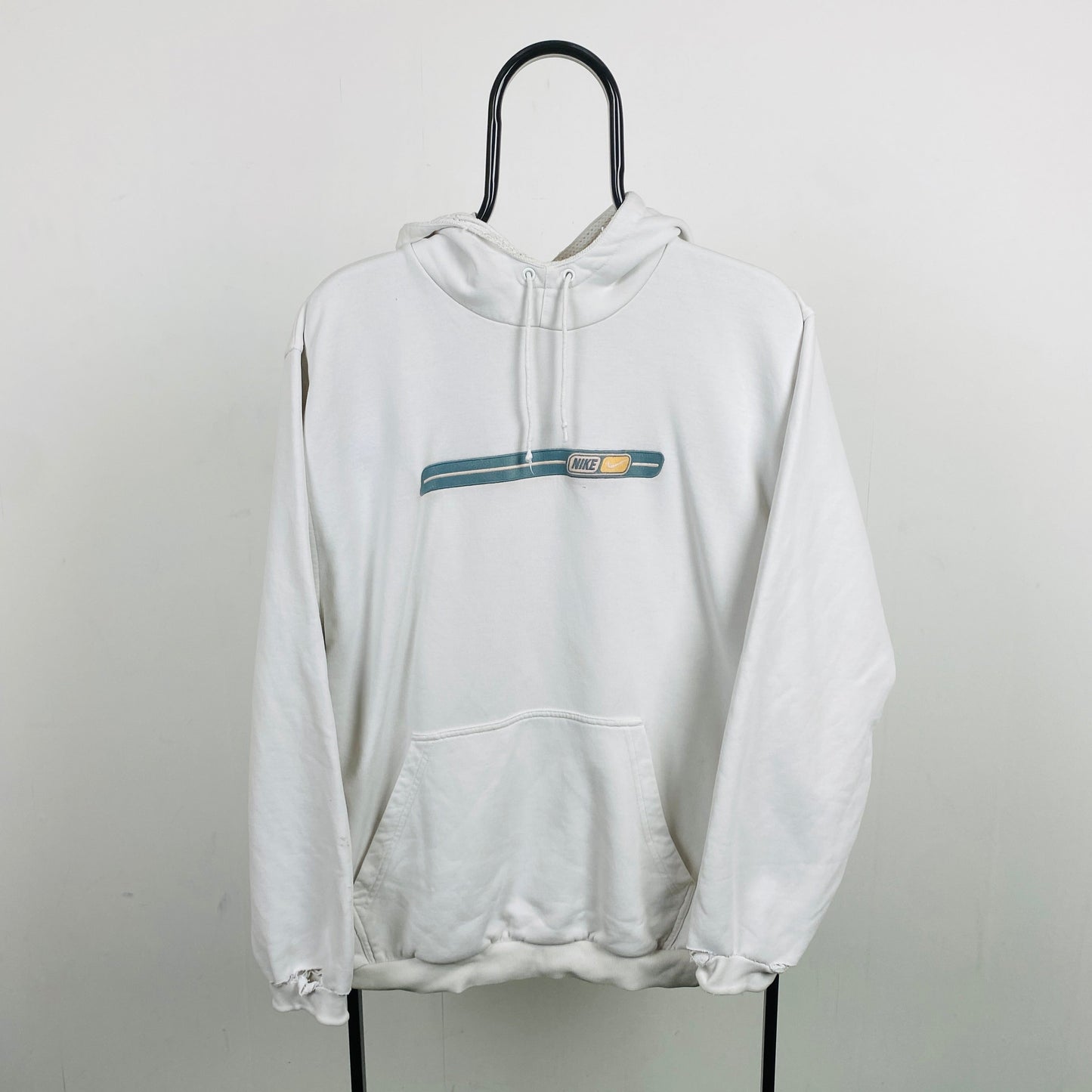 00s Nike Hoodie White Medium
