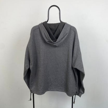 90s Nike Heavyweight Hoodie Grey Medium