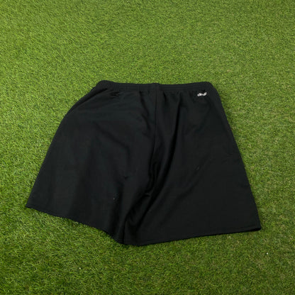 00s Adidas Football Shorts Black Medium