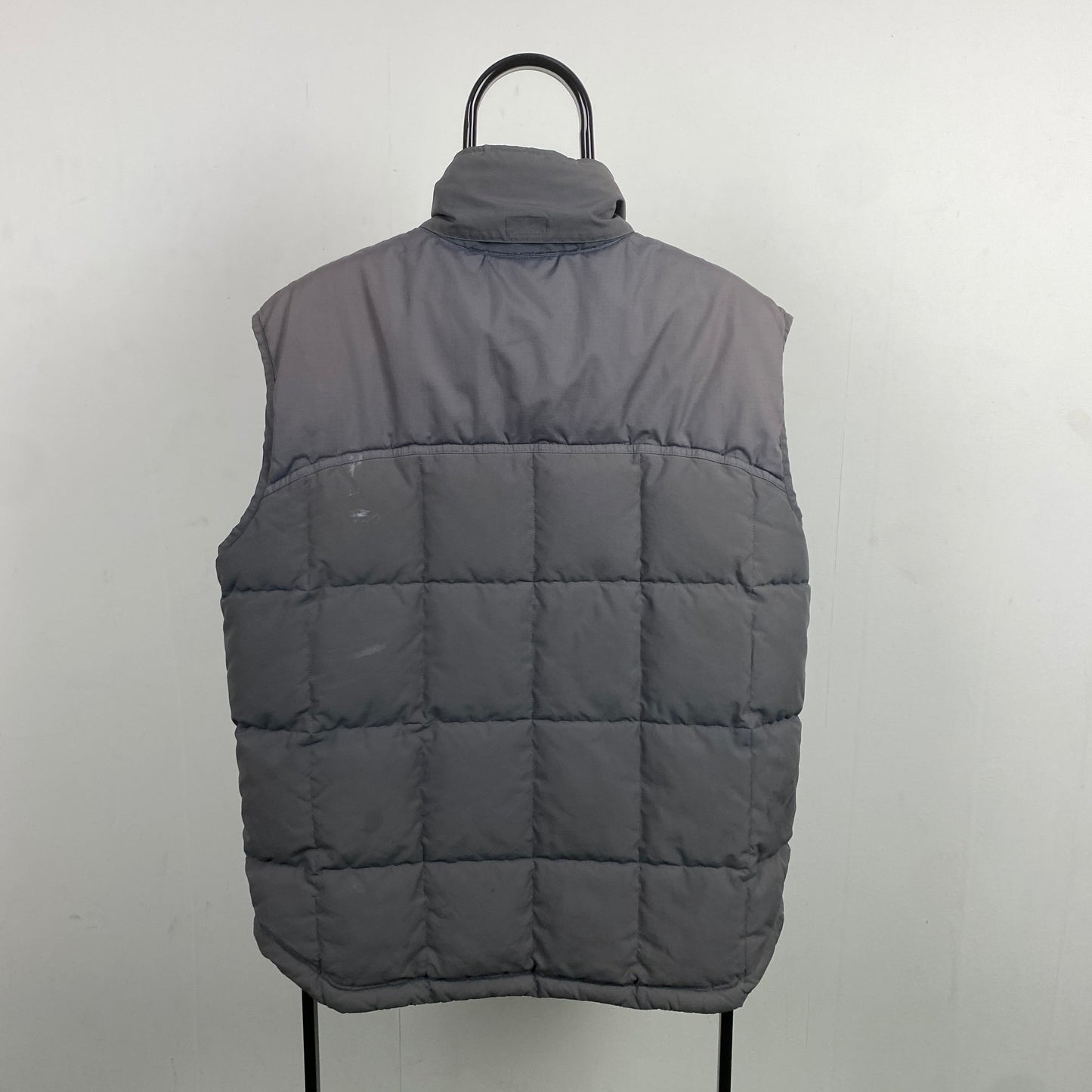 00s Nike Puffer Gilet Jacket Grey Large