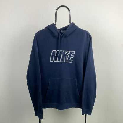 00s Nike Hoodie Blue Medium