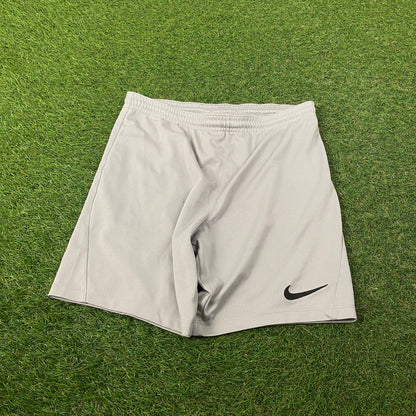 00s Nike Football Shorts Grey XS