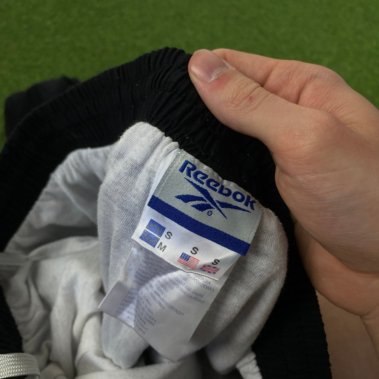Retro Reebok Joggers Black Small