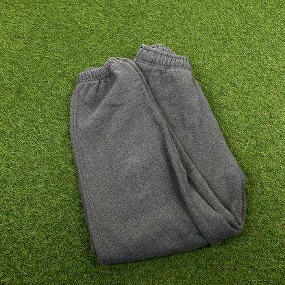 00s Nike NRG Zip Pocket Cotton Joggers Grey XS
