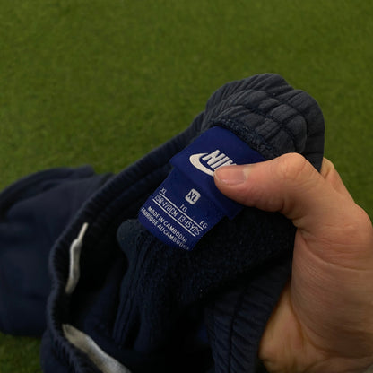 00s Nike Cotton Joggers Blue Small