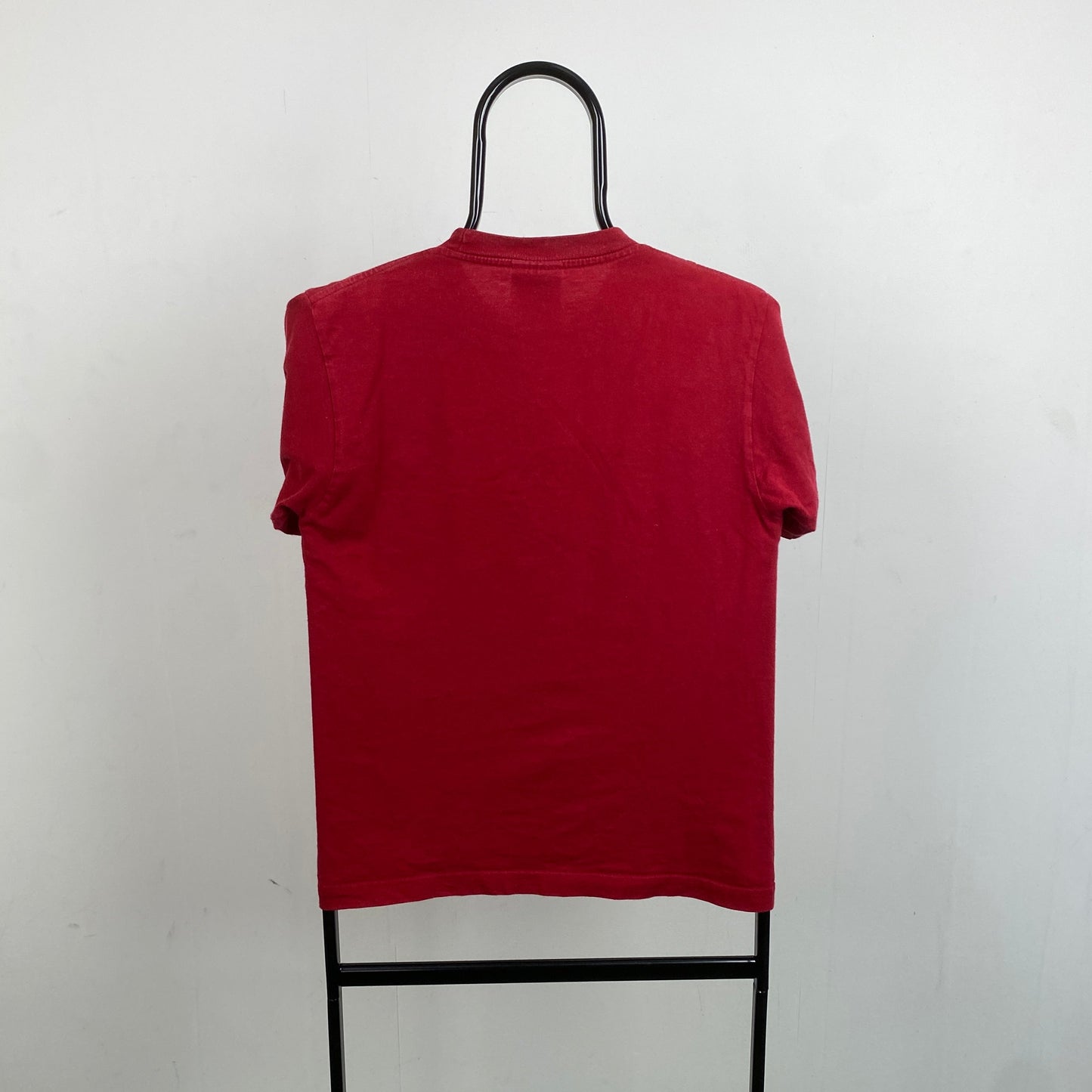 90s Nike Barcelona T-Shirt Red Womens Medium