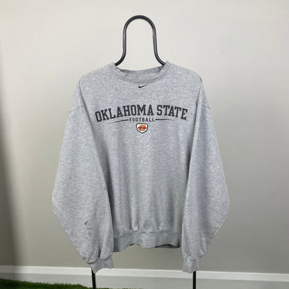 90s Nike Oklahoma State Sweatshirt Grey XL
