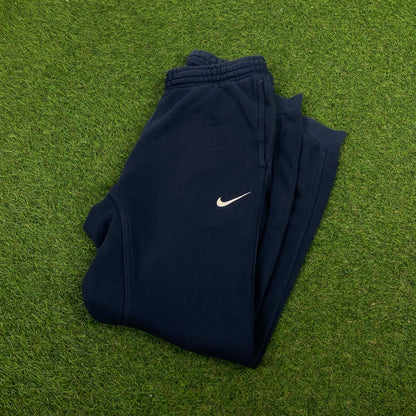 00s Nike Cotton Joggers Blue Small