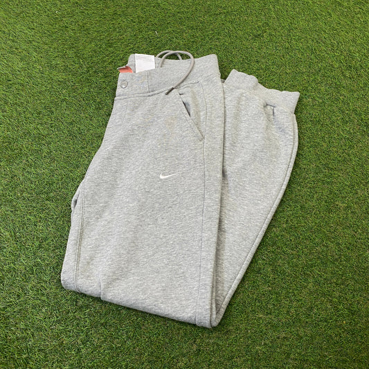 00s Nike Cotton Joggers Grey Small
