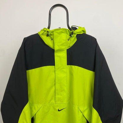 90s Nike ACG Waterproof Coat Windbreaker Jacket Green Medium