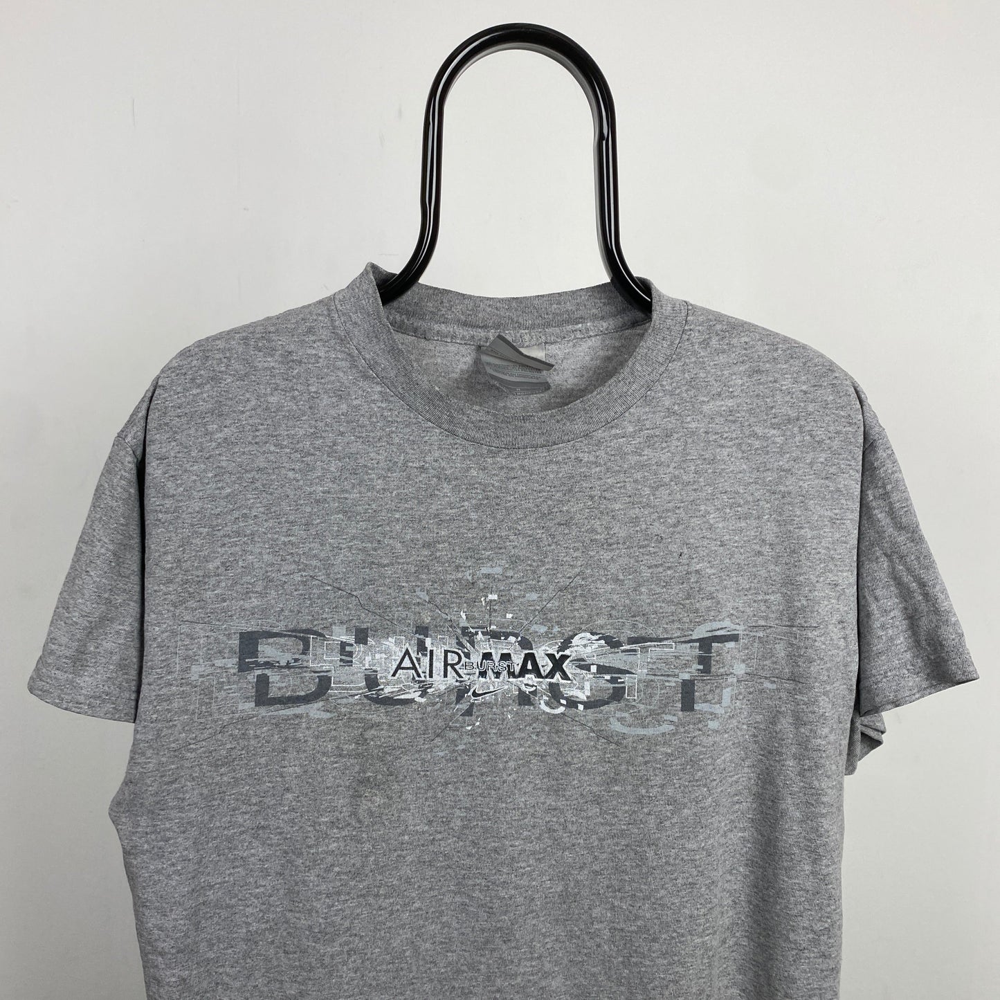 00s Nike Air Max Burst T-Shirt Grey Medium