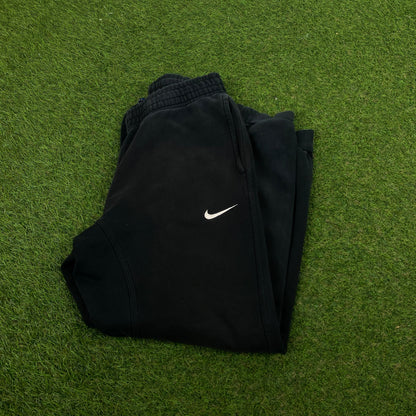 00s Nike Cotton Joggers Black Small