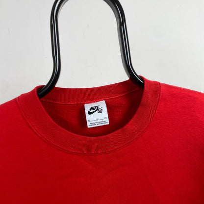00s Nike Sb / Tn Air Sweatshirt Red XL