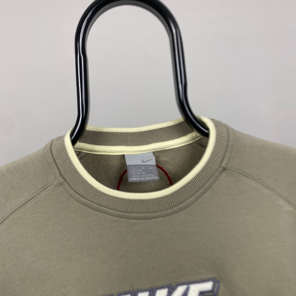 00s Nike Sweatshirt Brown Small