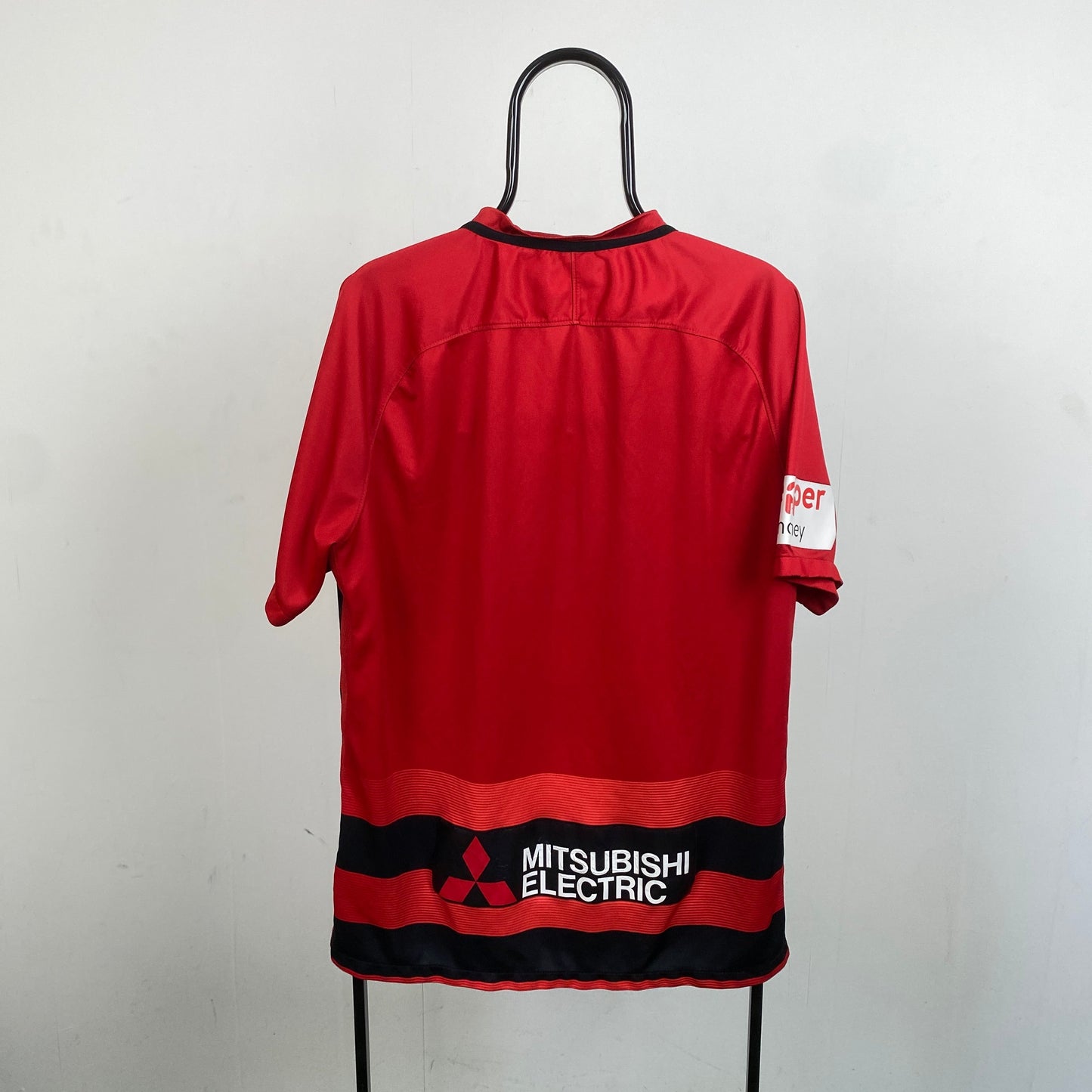 00s Nike Western Sydney Wanderers Football Shirt T-Shirt Red XL