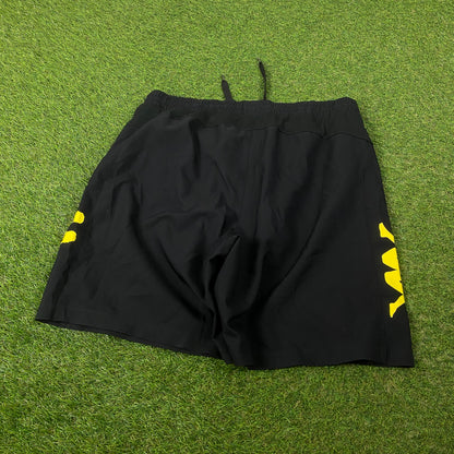 00s Kappa Borussia Dortmund Football Shorts Black Large