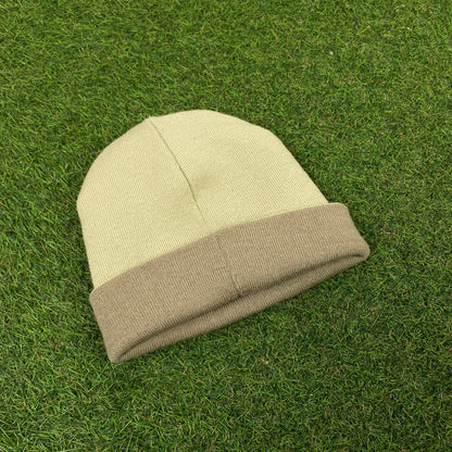 00s Nike Reversible Beanie Hat Brown