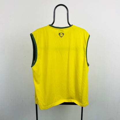 00s Nike Brazil Vest T-Shirt Yellow XL