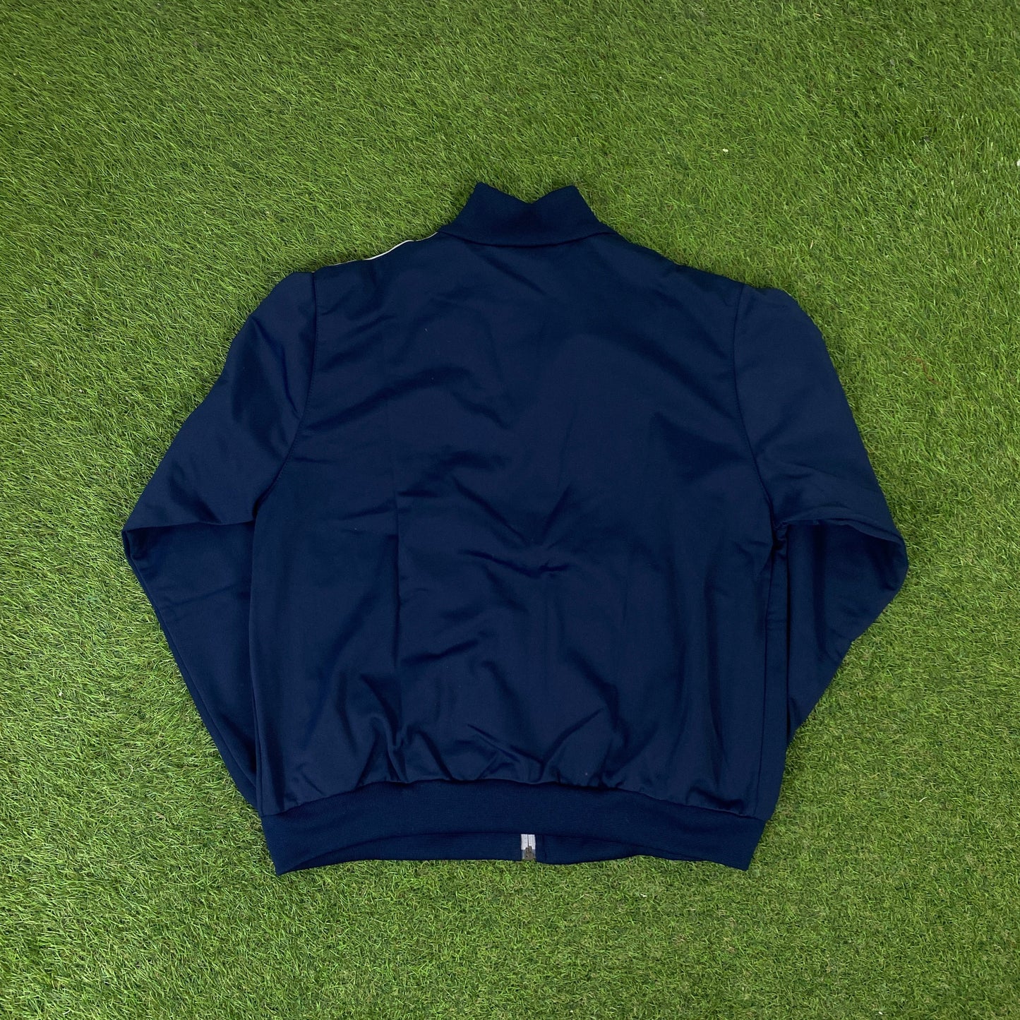 00s Nike Piping Windbreaker Jacket + Joggers Tracksuit Set Blue XS