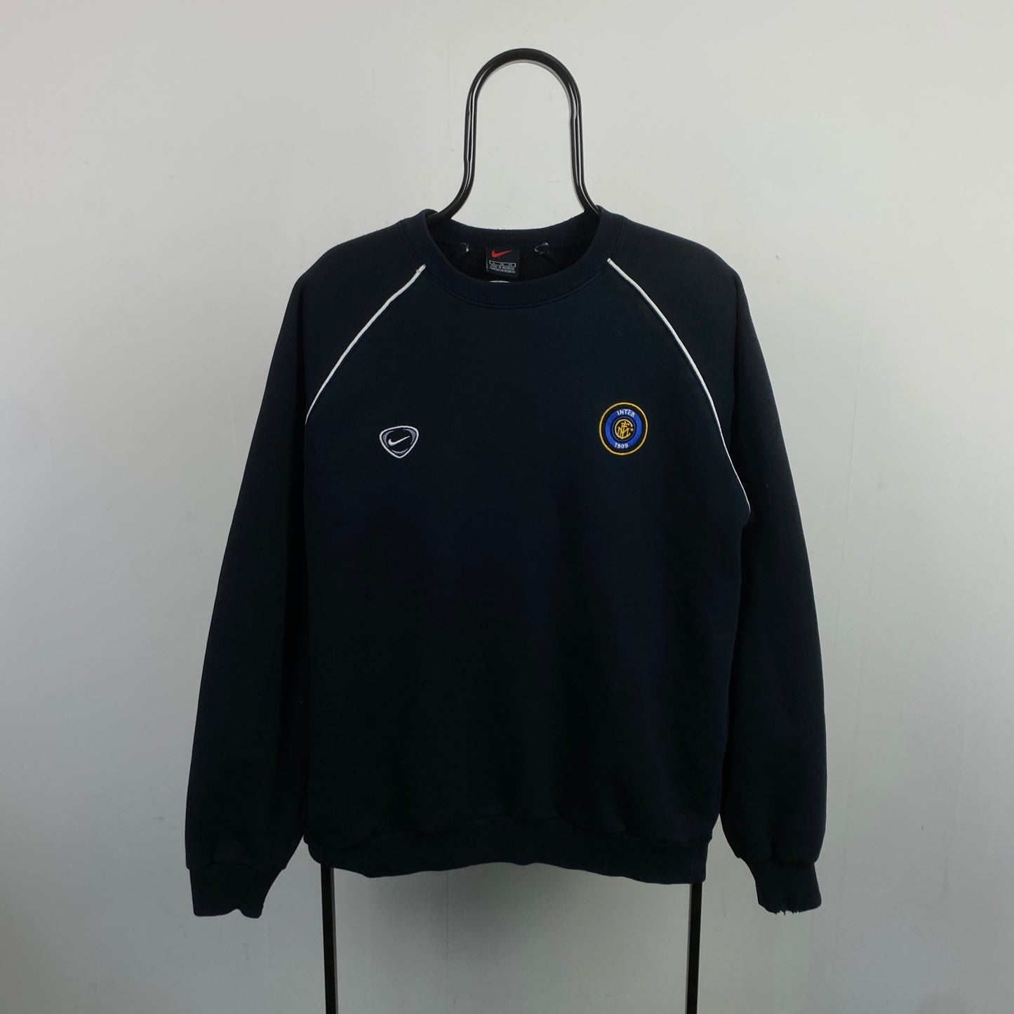 90s Nike Inter Milan Sweatshirt Black Large