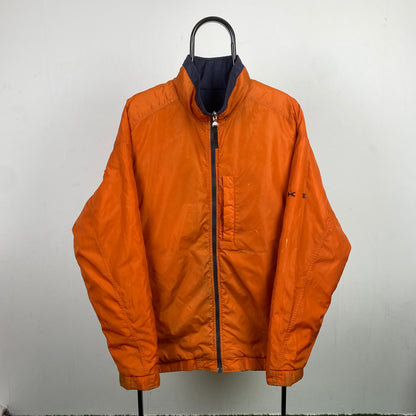 90s Nike Reversible Puffer Jacket Blue XL