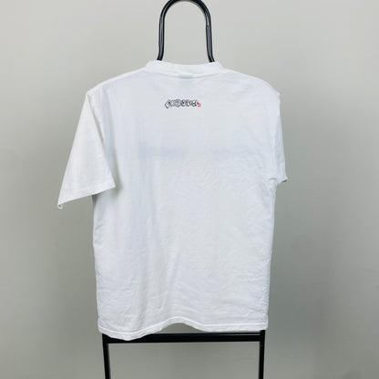 Retro Quiksilver T-Shirt White Small