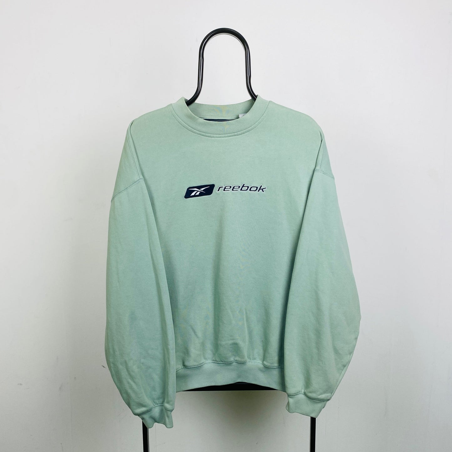 Retro Reebok Sweatshirt Matcha Green XL
