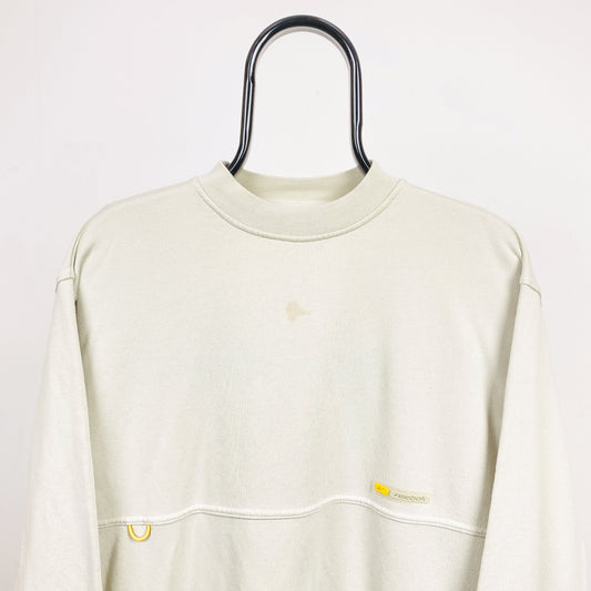 Retro Reebok Sweatshirt Brown Small