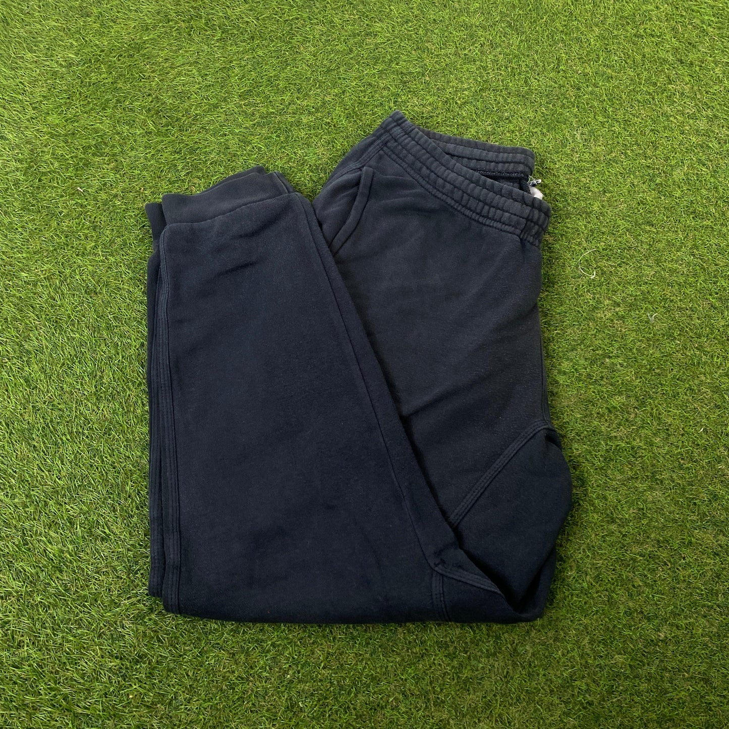 00s Nike Wide Leg Cotton Joggers Blue Small