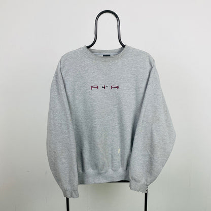 90s Nike Air Sweatshirt Grey Large
