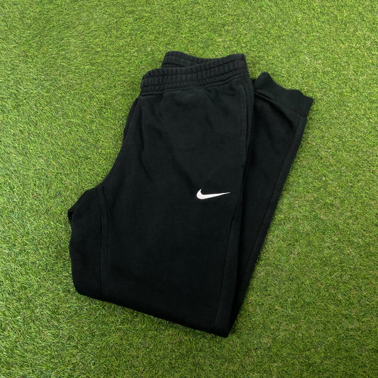 00s Nike Cotton Joggers Black Small