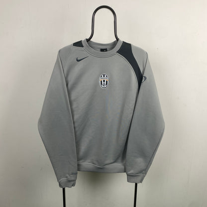 00s Nike Juventus Sweatshirt Grey Medium