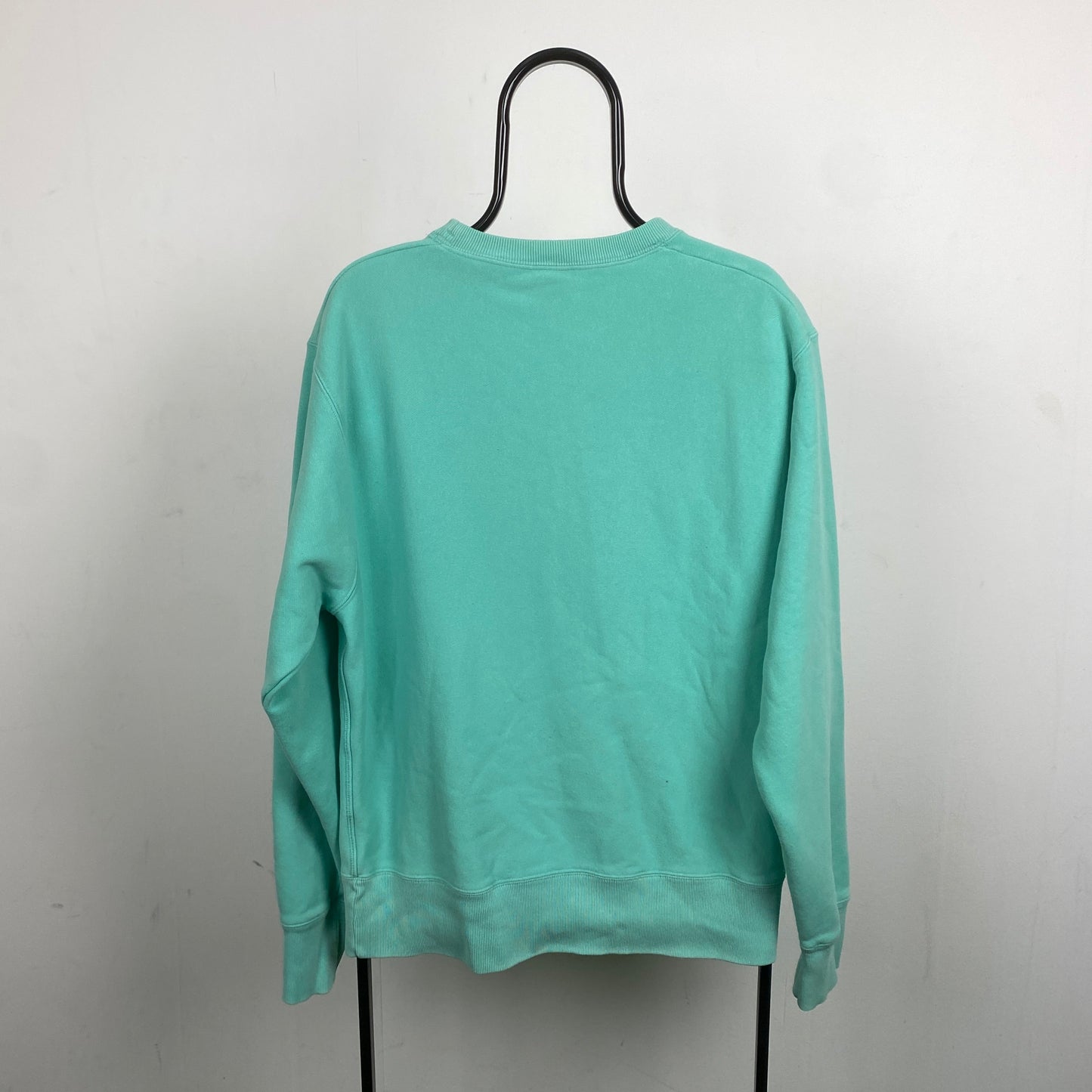 Retro Champion Sweatshirt Green Medium
