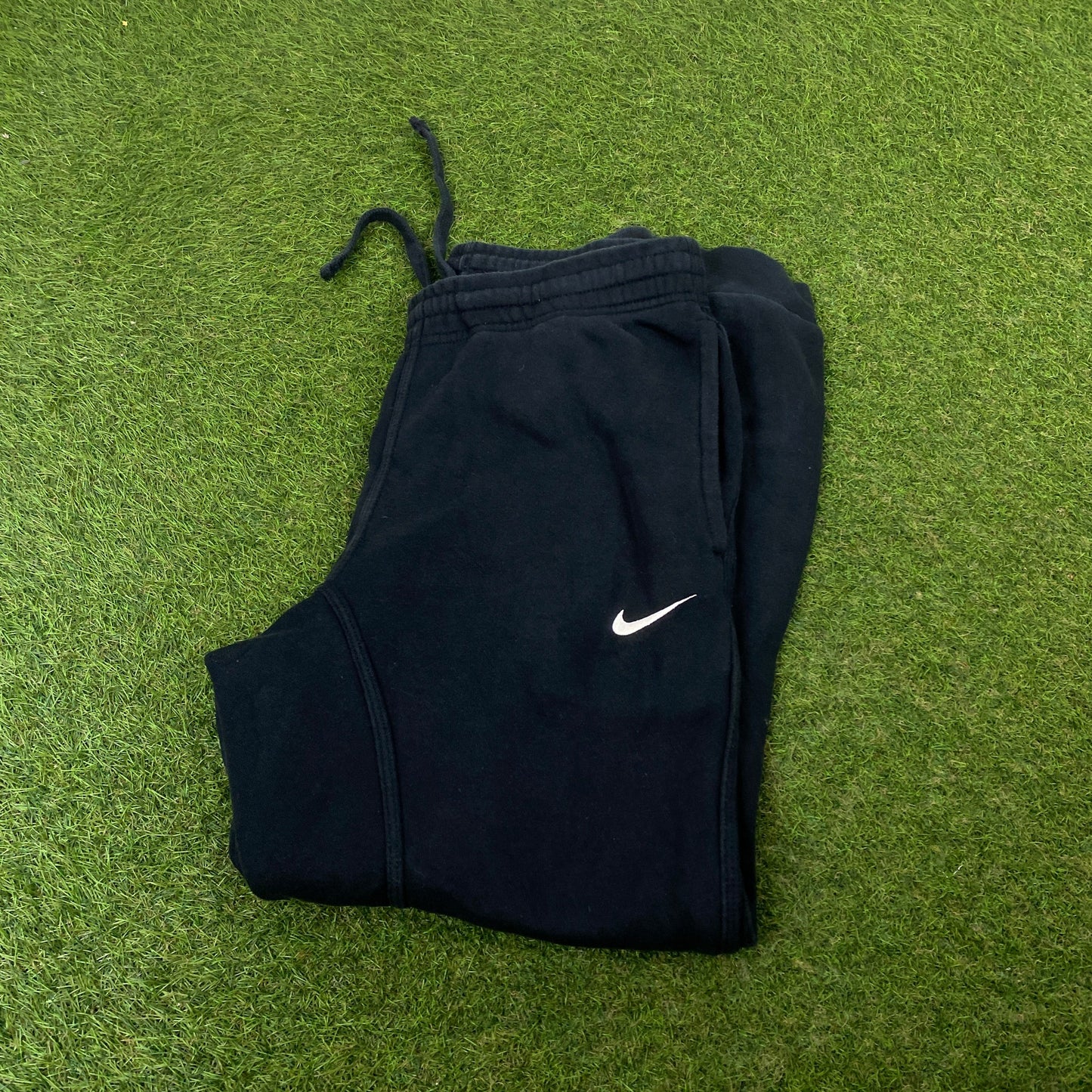 00s Nike Cotton Joggers Black Small