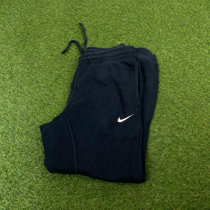 00s Nike Cotton Joggers Black Small