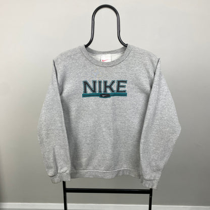90s Nike Sweatshirt Grey Womens Large