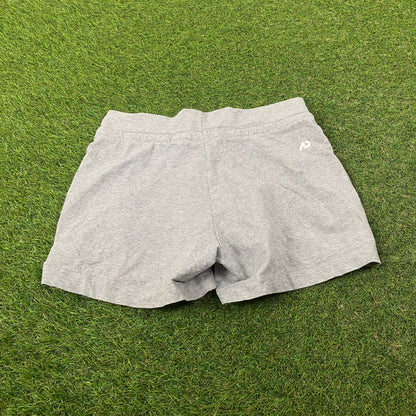 00s Nike Cotton Sprinter Shorts Grey Small