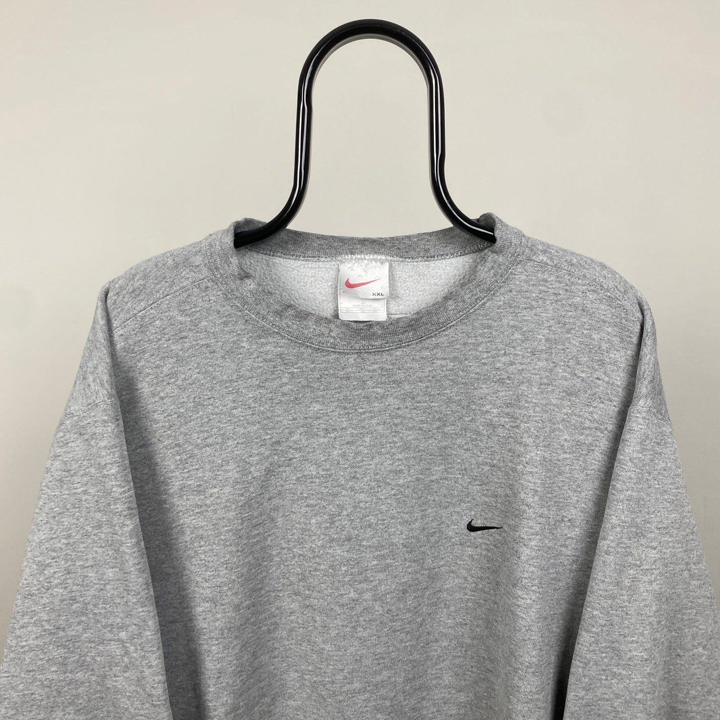 90s Nike Sweatshirt Grey XXL