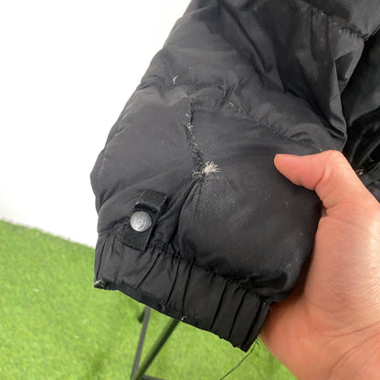 Retro 00s The North Face Puffer Jacket Black Womens Small