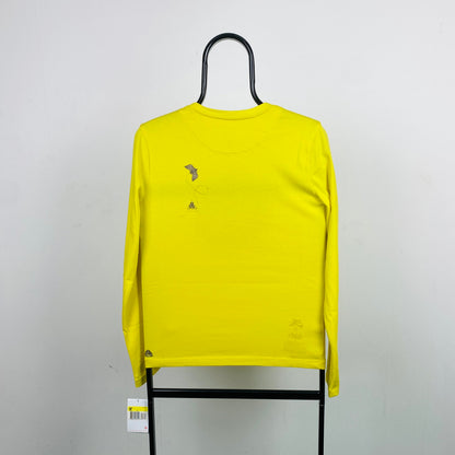 00s Nike ACG Long Sleeve T-Shirt Yellow Medium