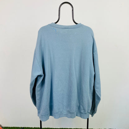 00s Nike Heavyweight Sweatshirt Blue XXL
