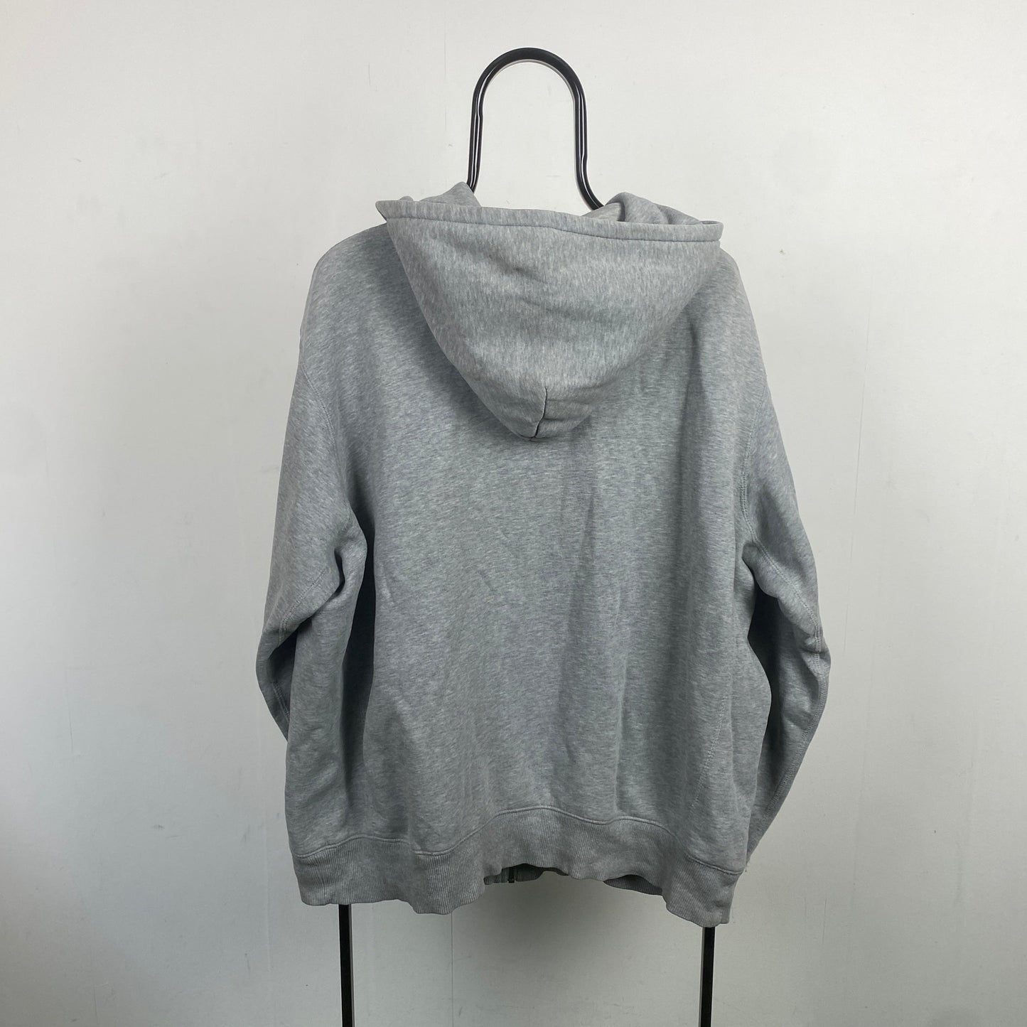 00s Nike Heavyweight Zip Hoodie Grey XXL