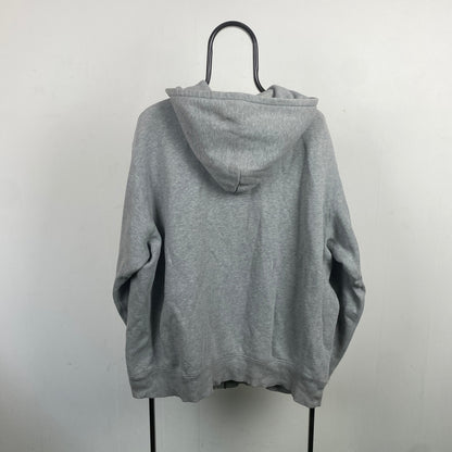 00s Nike Heavyweight Zip Hoodie Grey XXL