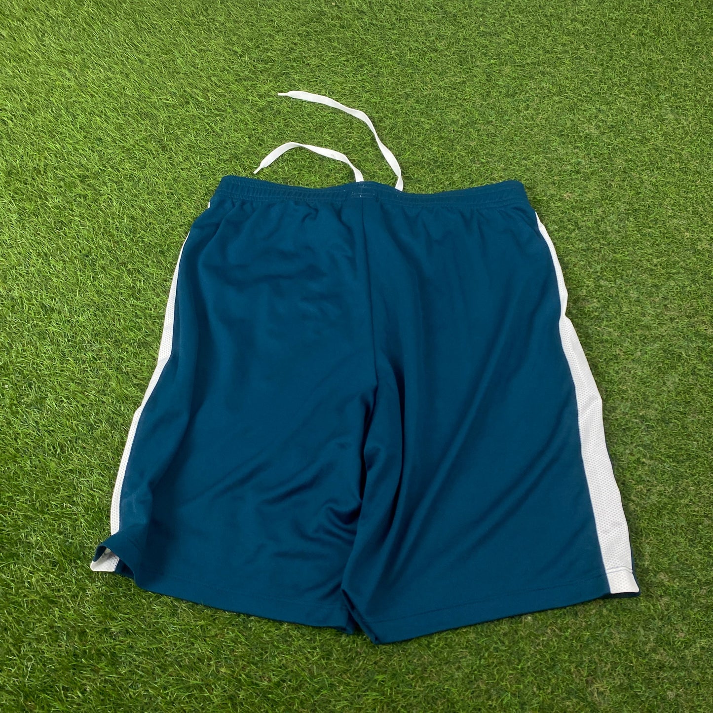 00s Nike Football Shorts Blue Medium