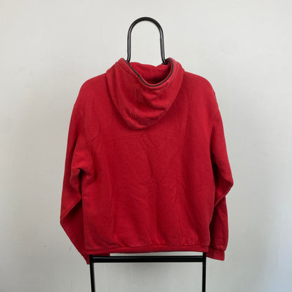 00s Nike Air Max Centre Swoosh Hoodie Red Small
