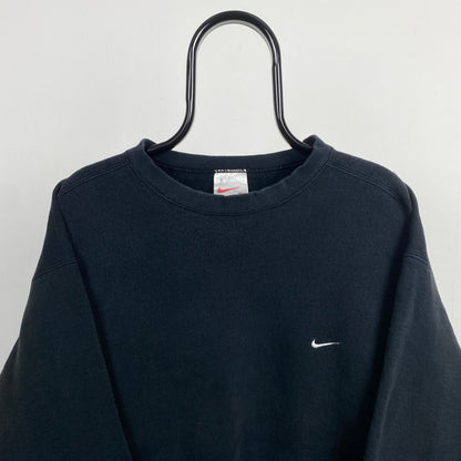 90s Nike Heavyweight Sweatshirt Black XL
