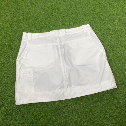 00s Nike ACG Cargo Skirt Shorts White Large