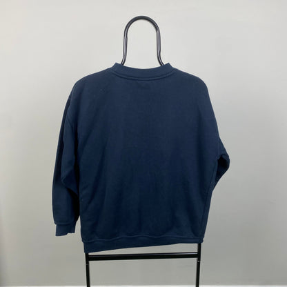 90s Adidas Sweatshirt Blue Small