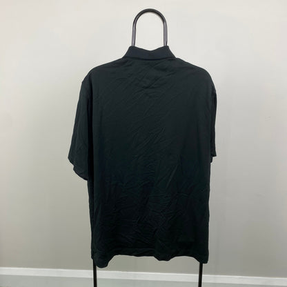 00s Nike Golf Polo Shirt T-Shirt Black XL
