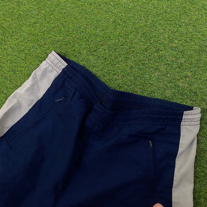90s Nike Piping Shorts Blue XXL